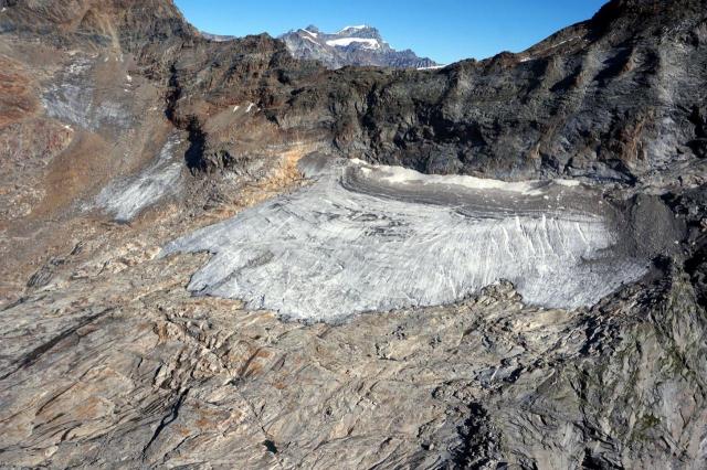 Immagine del ghiaciaio delle Locce Sud in Valsesia