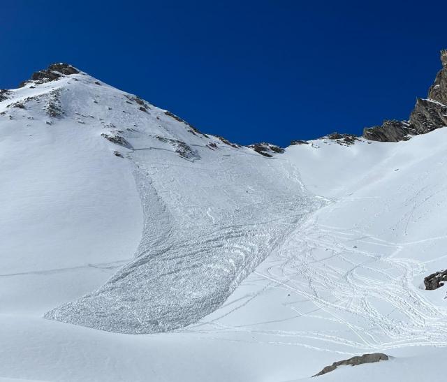 Panoramica della zona dell’incidente avvenuto il 12 marzo 2023 a Rocca tre Vescovi