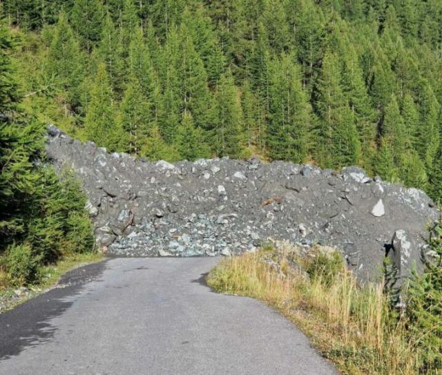 Colata detritica a Sauze di Cesana del 24 agosto 2023