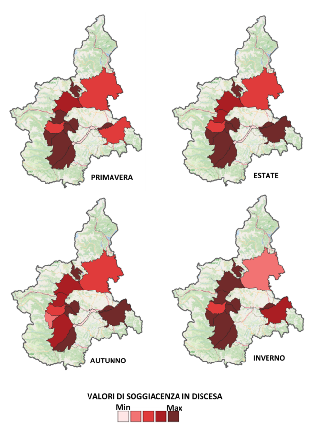 Grado di anomalia della soggiacenza