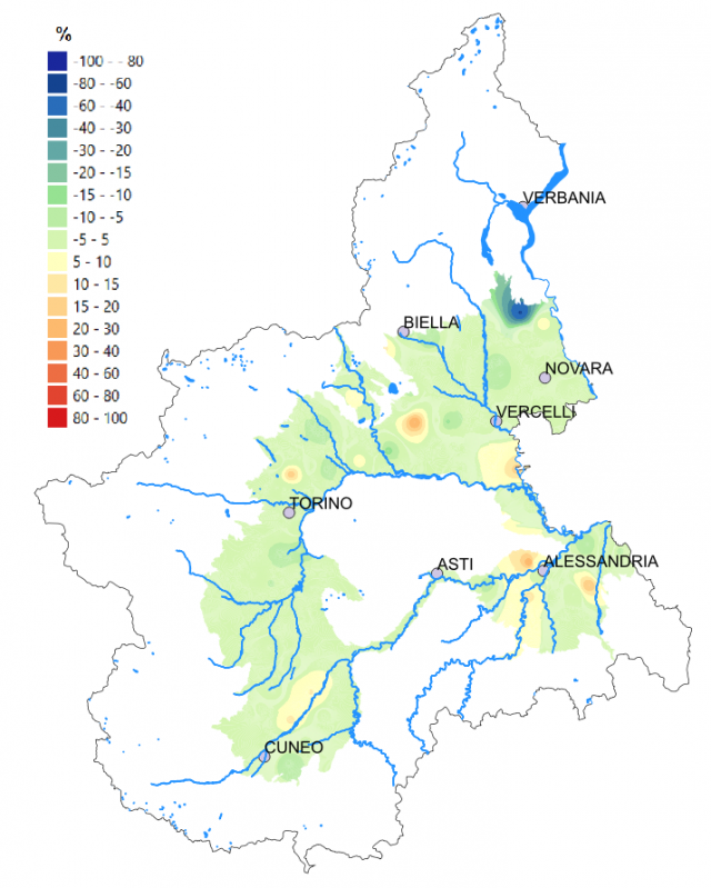 differenza soggiacenza media regionale